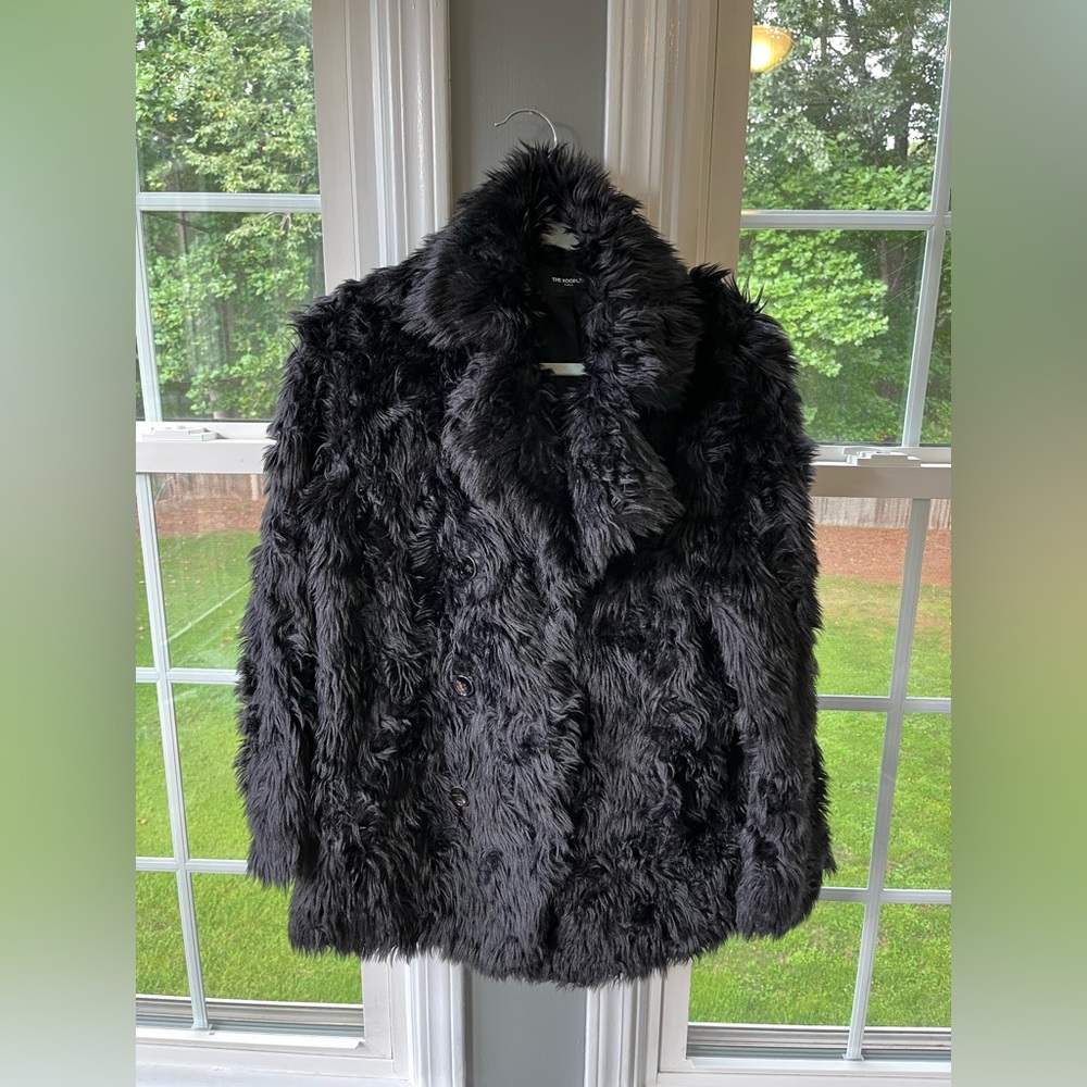 The Kooples Faux Fur Coat - Picture 4 of 6